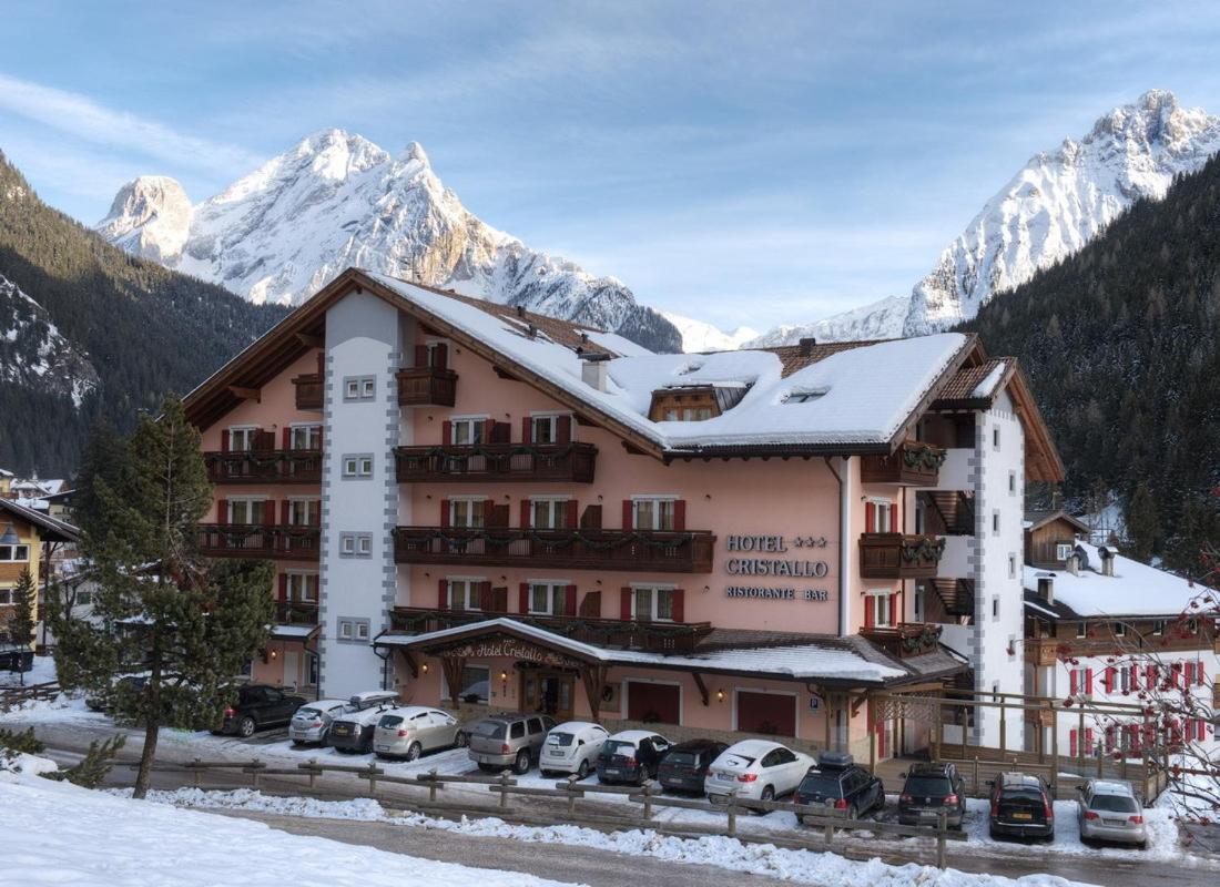 Hotel Cristallo Canazei Buitenkant foto